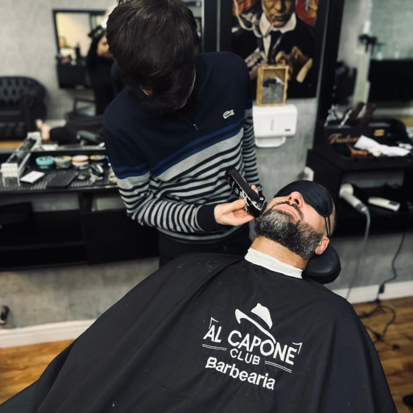 Cadeira da Barbearia Al Capone