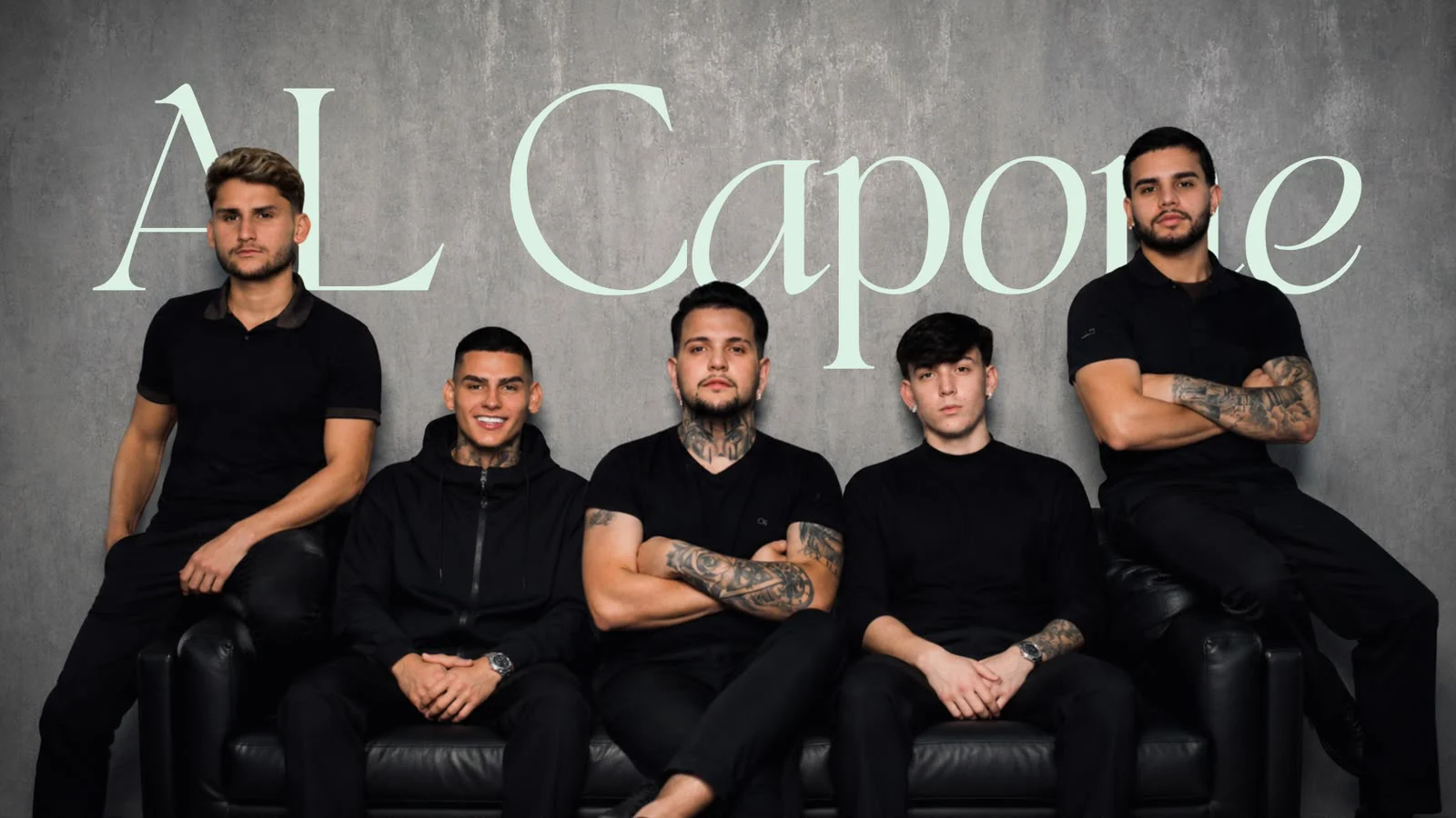 Equipe de barbeiros da Al Capone Club