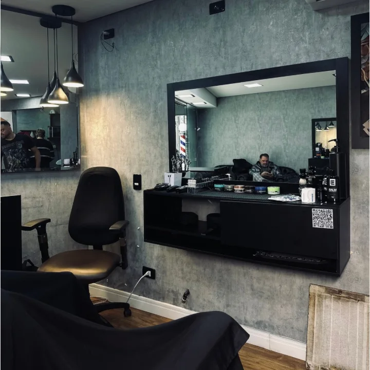 Ambiente da barbearia